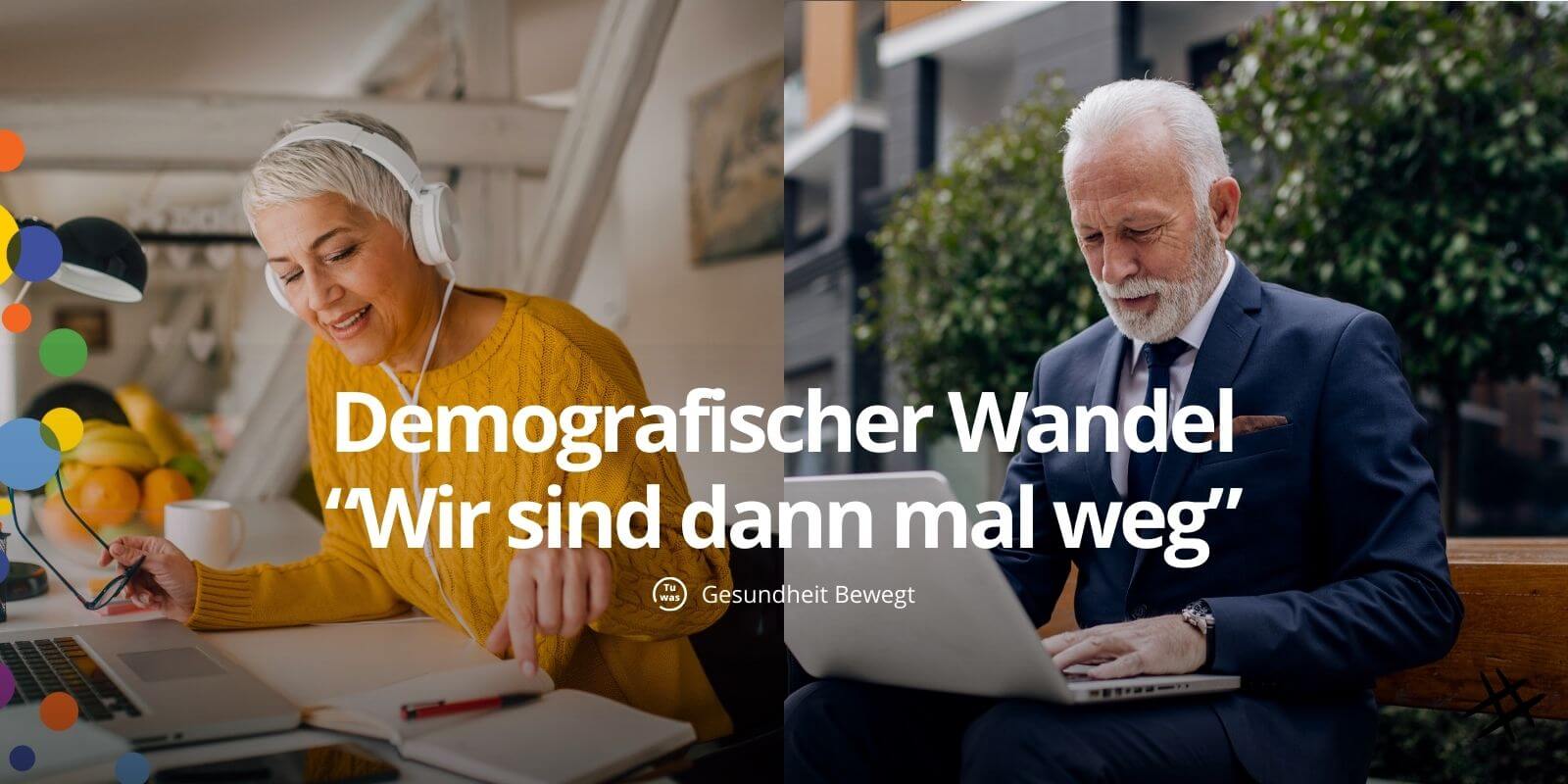 Bildercollage 2 aeltere menschen