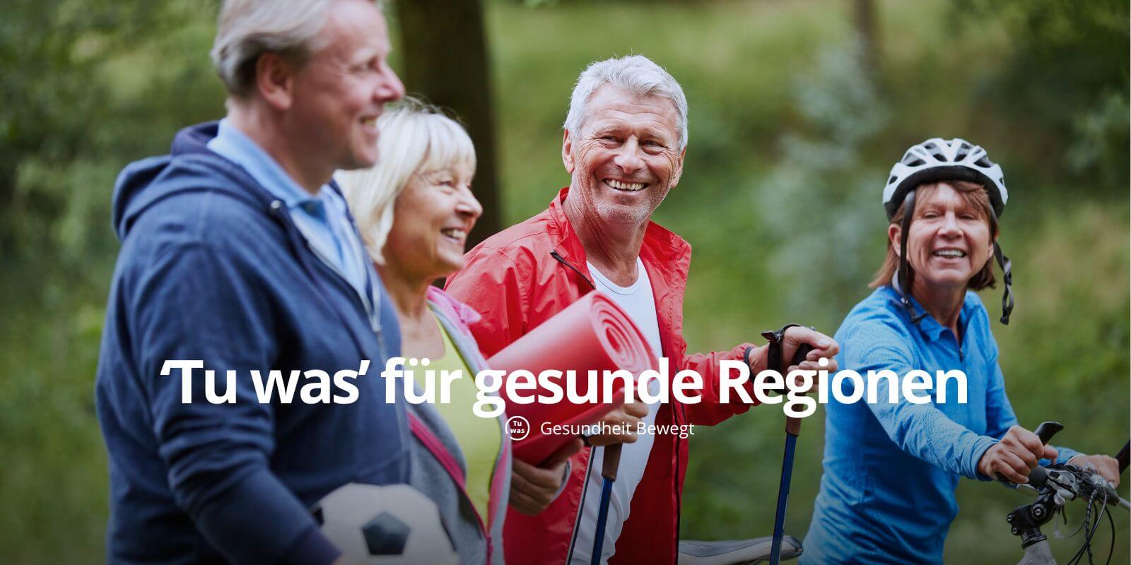 Tu was für gesunde Regionen
