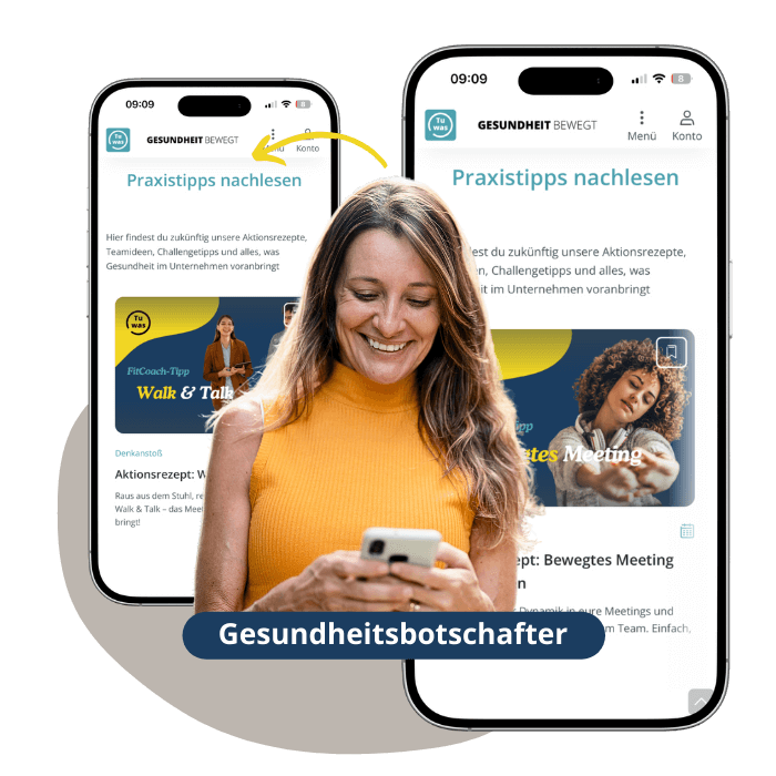 GB Work BGM Plattform Fitcoaches Gesundheitsbotschafter – interne Multiplikatoren für BGF