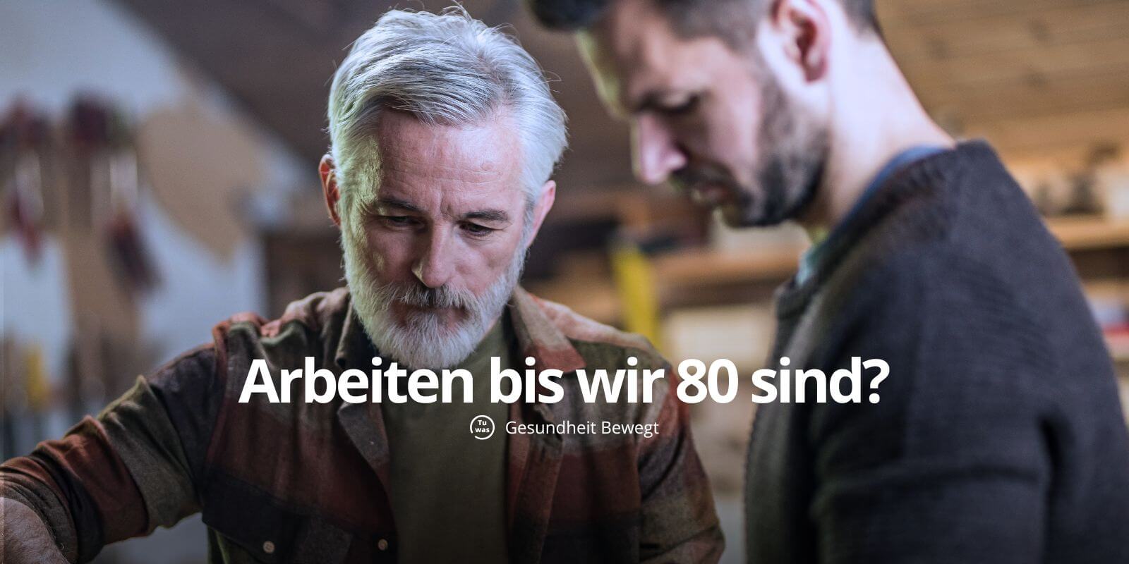 2 Männer arbeiten im Handwerk