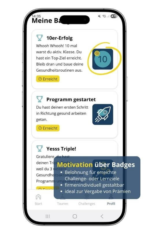 Screenshot-Gesundheitskampagne-Badges-fuer-zielerreichung